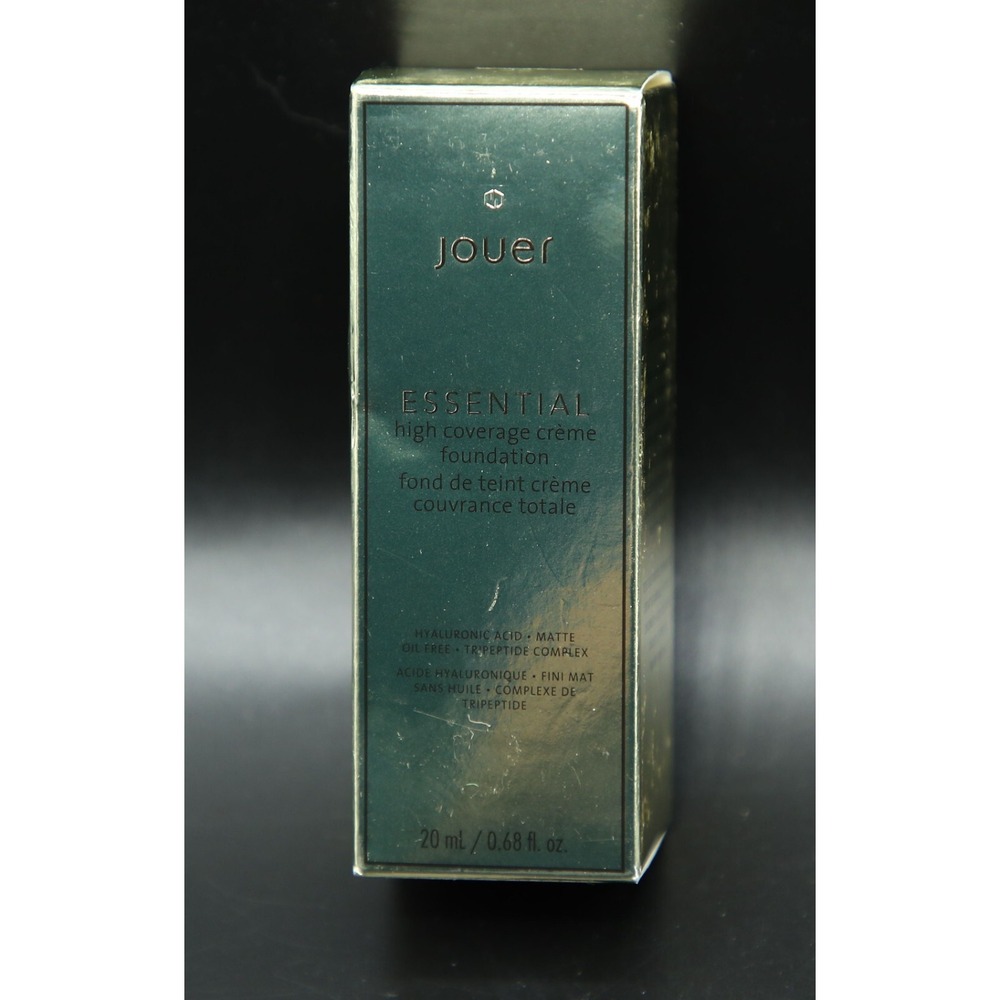 Jouer Essential High Coverage Creme Foundation W/Hyaluronic Acid, .68oz, Truffle